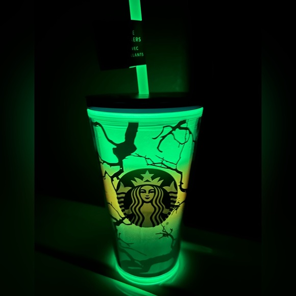 Starbucks Other - Raven’s Perch Glow in the Dark Cold Cup